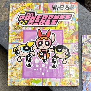 Cartoon Network Powerpuff Girls Look and Find Book